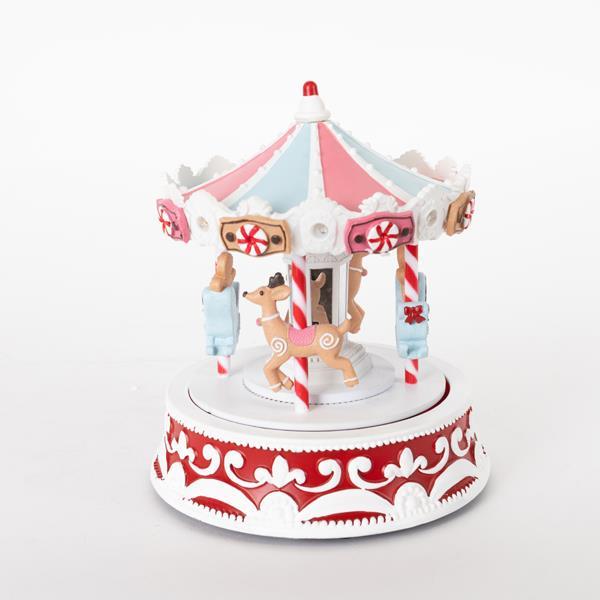 ΚΑΡΟΥΖΕΛ ΣΕ ΠΑΛ ΧΡΩΜΑΤΑ ΜΟΥΣΙΚΗ ΚΑΙ ΚΙΝΗΣΗ ΜΕ ΜΕΤΑΣΧΗΜΑΤΙΣΤΗ 19x19x22