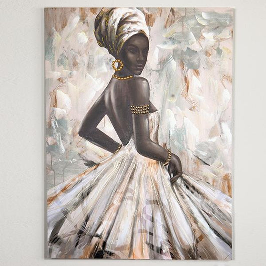 ΠΙΝΑΚΑΣ ΚΑΜΒΑΣ ΑΦΡΙΚΑΝΑ-ΠΛΑΤΗ ΛΕΥΚΟ-ΜΑΥΡΟ 90x3x120