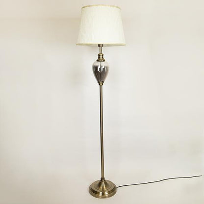 ΕΠΙΔΑΠΕΔΙΟ ΦΩΤΙΣΤΙΚΟ ΜΕ ΛΕΥΚΟ ΜΕΤΑΞΕΝΙΟ ΚΑΠΕΛΟ ΜΕΤΑΛΛΙΚΟ-ΓΥΑΛΙΝΟ ΧΡΥΣΟ 43.5x166εκ