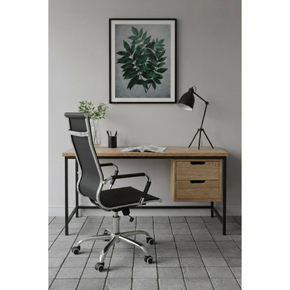 Καρέκλα Γραφείου Cygon Μαύρο 49x60x108