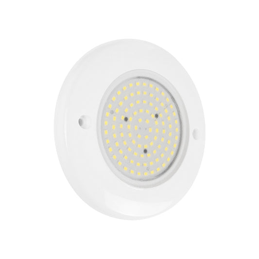 POOLARTY 61714 Υποβρύχιο Φωτιστικό για Σιντριβάνια/Πισίνες LED 8W 680lm 120° DC 12V Αδιάβροχο IP68 Ψυχρό Λευκό 6000K Dimmable - Bridgelux SMD Chip - 1m VDE Rubber Καλώδιο - Μ13 x Π13 x Υ2