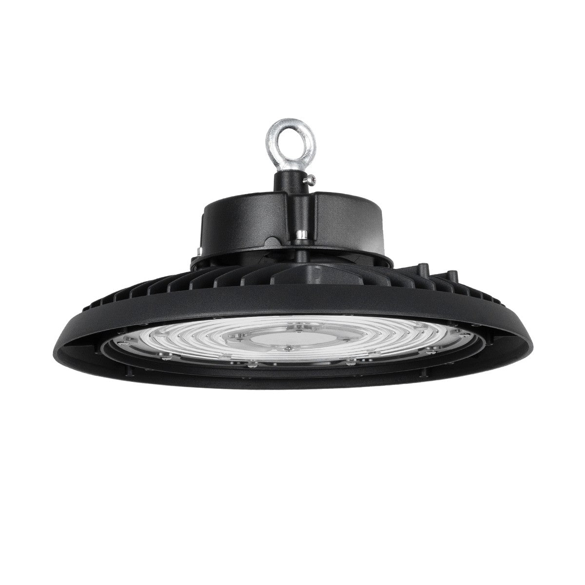 INDUSTRY 61502 LED UFO HIGH BAY 200W 338*SANAN OPTO CHIP 150lm/W 30000lm CRI≥80Ra SDCM<5 90° 85-265VAC 50/60Hz IP65 5000K TÜV SÜD CERTIFIED DRIVER - Μαύρο - Μ30 x Π30 x Υ16cm