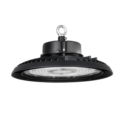 INDUSTRY 61502 LED UFO HIGH BAY 200W 338*SANAN OPTO CHIP 150lm/W 30000lm CRI≥80Ra SDCM<5 90° 85-265VAC 50/60Hz IP65 5000K TÜV SÜD CERTIFIED DRIVER - Μαύρο - Μ30 x Π30 x Υ16cm