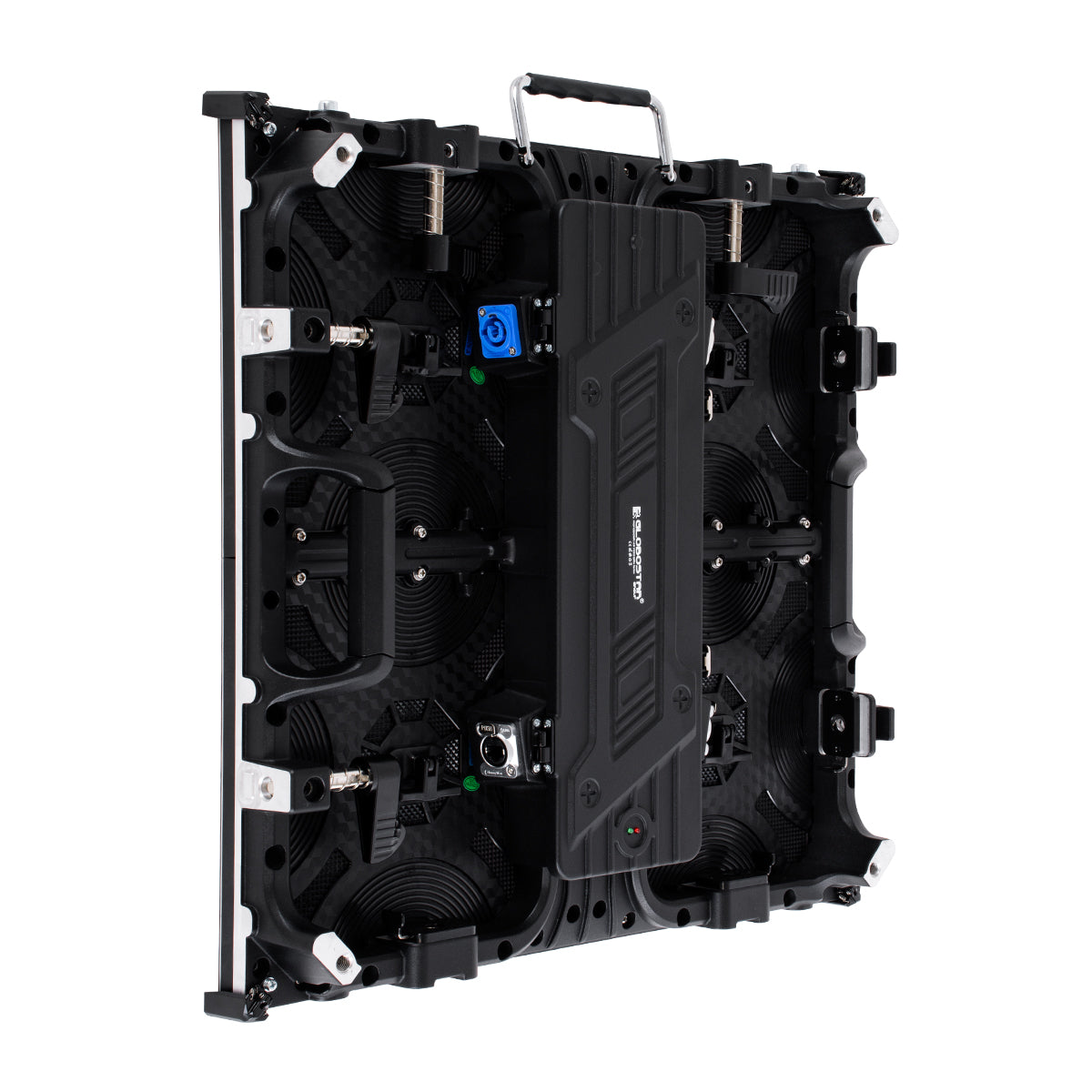 NEOWALL 41000 Οθόνη Video Wall P3.91 Καμπίνα 50x50cm LED 180W 3840Hz 16384 Dots ≥1900cd/㎡ Nits AC 220-240V Εσωτερικού Χώρου IP31 Full Color S1/16 14Bits - Κάρτα NovaStar MRV208-1 - Προστατευτικά Γωνιών - Kinglight SMD2121 & CZCL Driver - Μ50 x Π8.5 x Υ50