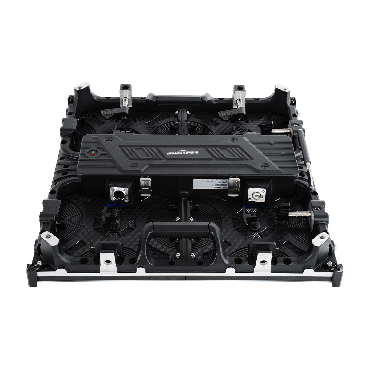 NEOWALL 41000 Οθόνη Video Wall P3.91 Καμπίνα 50x50cm LED 180W 3840Hz 16384 Dots ≥1900cd/㎡ Nits AC 220-240V Εσωτερικού Χώρου IP31 Full Color S1/16 14Bits - Κάρτα NovaStar MRV208-1 - Προστατευτικά Γωνιών - Kinglight SMD2121 & CZCL Driver - Μ50 x Π8.5 x Υ50