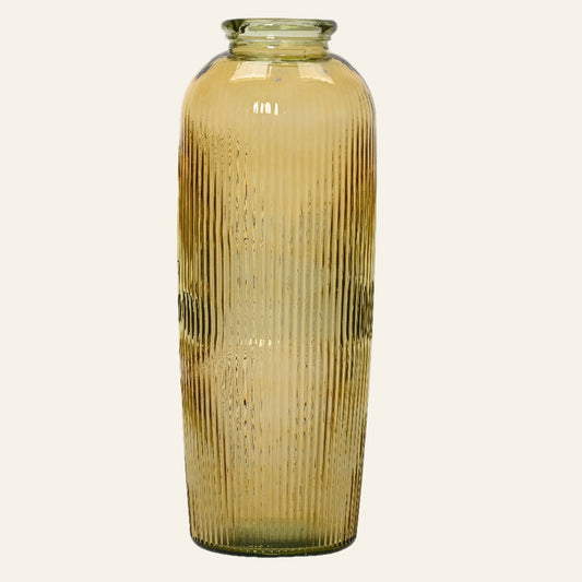 Βάζο Μεγάλο Κίτρινο 30x30x70