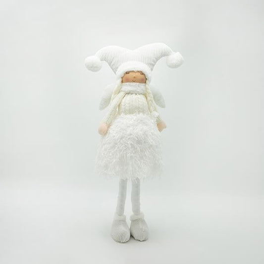 ΚΟΡΙΤΣΑΚΙ ΜΕ ΛΕΥΚΑ ΡΟΥΧΑ ΚΑΙ ΦΩΤΙΖΟΜΕΝΗ ΦΟΥΣΤΑ 34x18x63