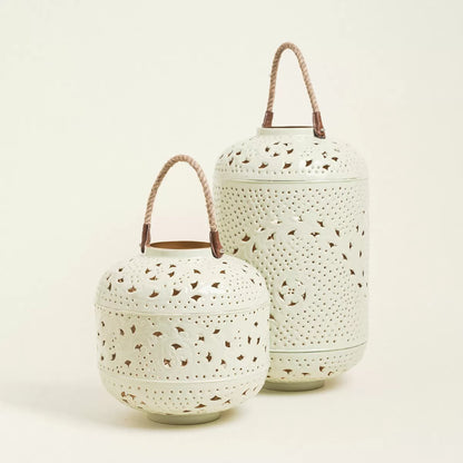 Φανάρι Μεταλικό Μέντα 28x28x51