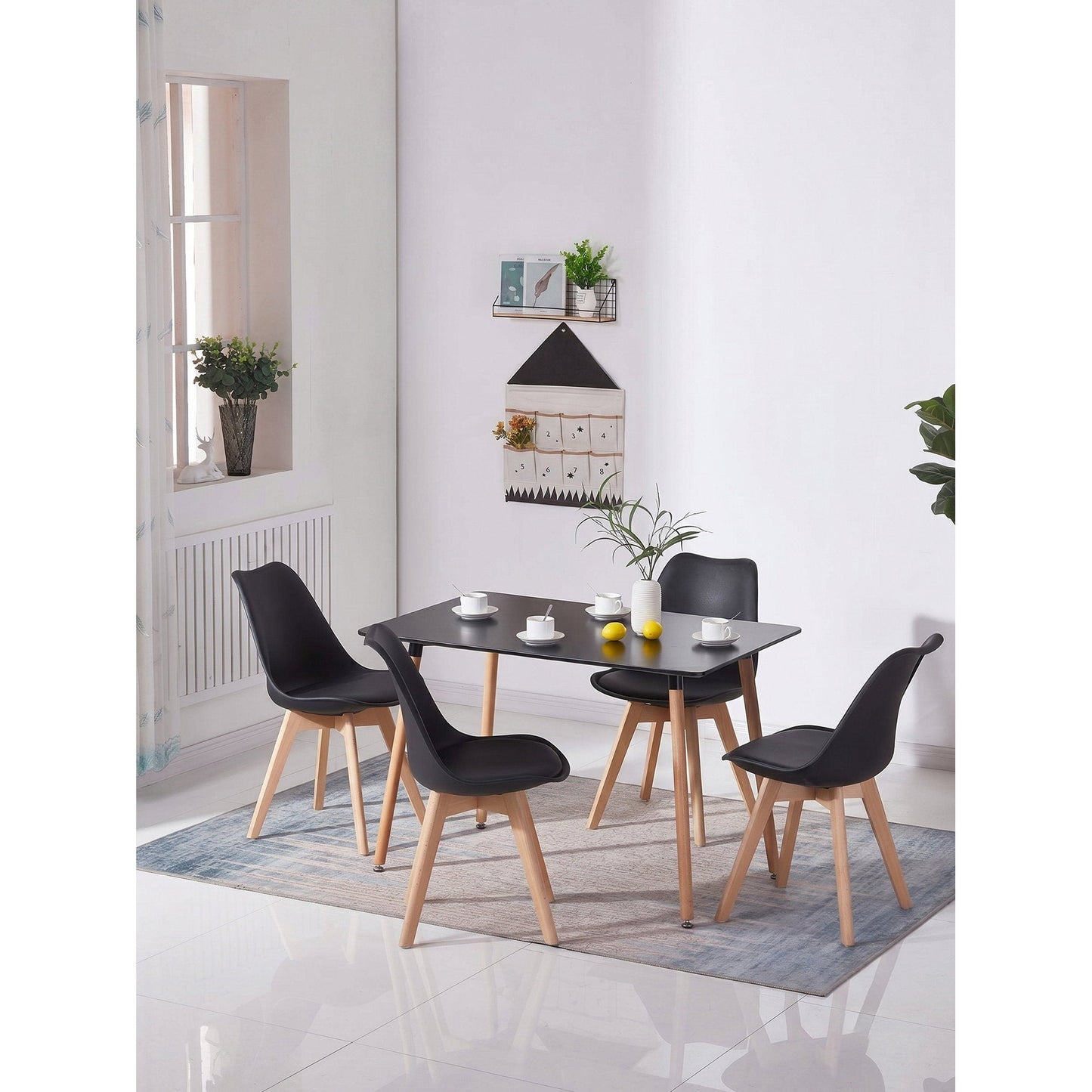 Table Fiorino Black 120x80x74
