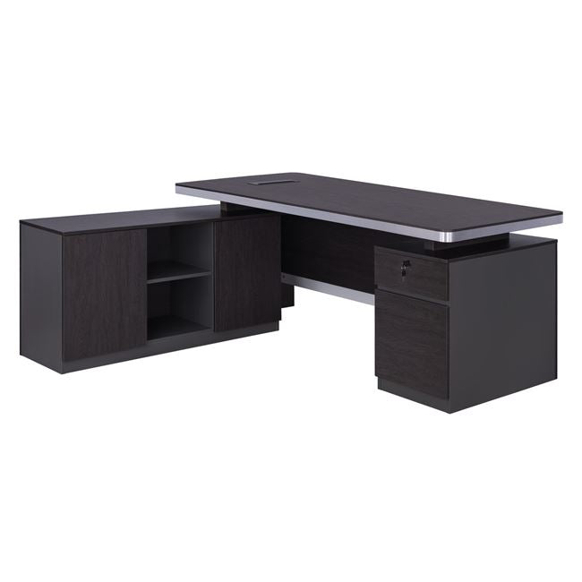 ΕΠΑΓΓΕΛΜΑΤΙΚΟ ΓΡΑΦΕΙΟ ΑΡΙΣΤΕΡΗ ΓΩΝΙΑ ROSEWOOD 180x160x76