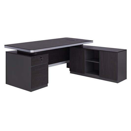 ΕΠΑΓΓΕΛΜΑΤΙΚΟ ΓΡΑΦΕΙΟ ΔΕΞΙΑ ΓΩΝΙΑ ROSEWOOD 180x160x76