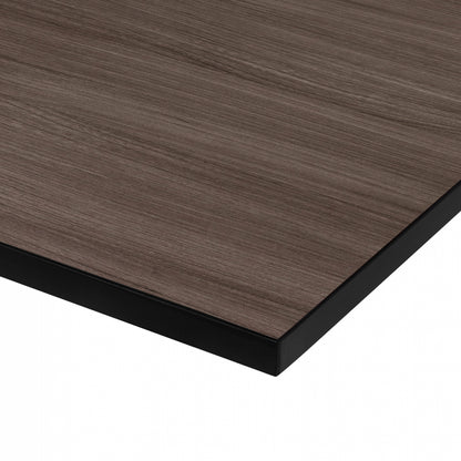 TABLETOP FROM MDF GREY BLACK 70x70cm