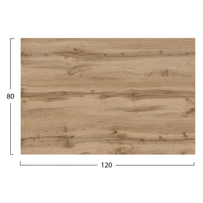 ΕΠΙΦΑΝΕΙΑ ΤΡΑΠΕΖΙΟΥ HPL ΟΡΘΟΓΩΝΙΑ SONAMA OAK 120x80εκ