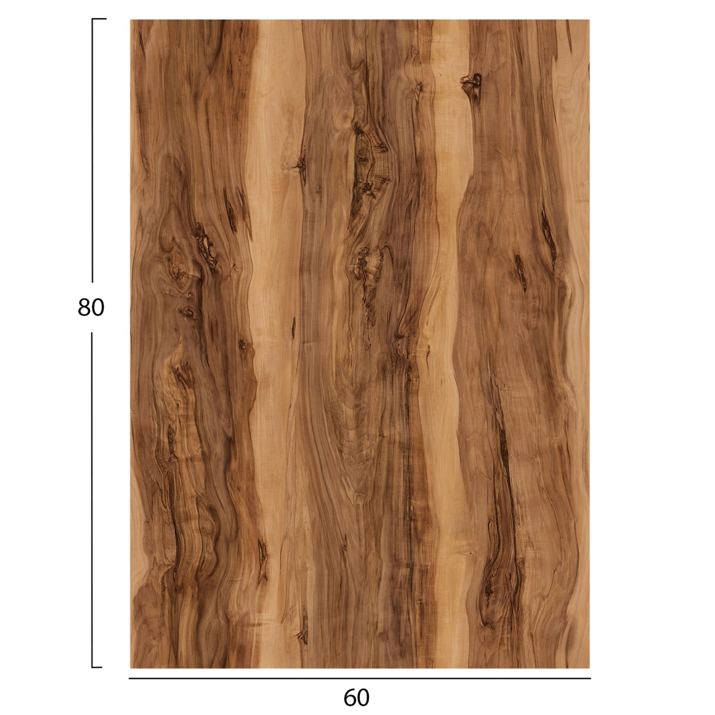 ΕΠΙΦΑΝΕΙΑ ΤΡΑΠΕΖΙΟΥ HPL ΟΡΘΟΓΩΝΙΑ INDIAN SHEESHAM 60x80εκ
