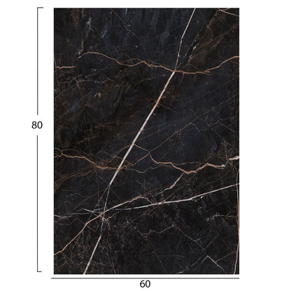 ΕΠΙΦΑΝΕΙΑ ΤΡΑΠΕΖΙΟΥ HPL ΟΡΘΟΓΩΝΙΑ BLACK MARBLE 60x80εκ