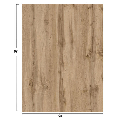 ΕΠΙΦΑΝΕΙΑ ΤΡΑΠΕΖΙΟΥ HPL ΟΡΘΟΓΩΝΙΑ SONAMA OAK 60x80εκ