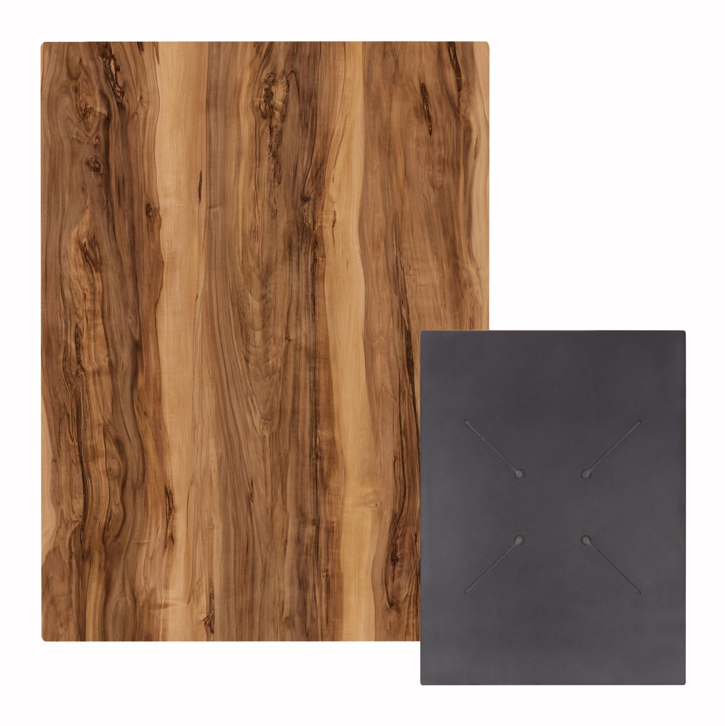 ΕΠΙΦΑΝΕΙΑ ΤΡΑΠΕΖΙΟΥ HPL ΟΡΘΟΓΩΝΙΑ INDIAN SHEESHAM 60x80εκ