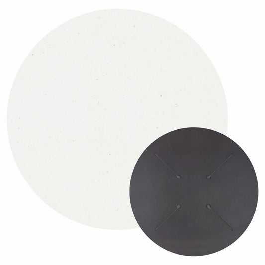 HPL TABLETOP ROUND WHITE Ø60cm
