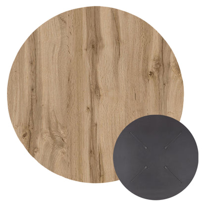 ΕΠΙΦΑΝΕΙΑ ΤΡΑΠΕΖΙΟΥ HPL ΣΤΡΟΓΓΥΛΗ SONAMA OAK Φ70εκ