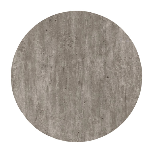 HPL ROUND TABLE TOP CONCRETE Φ120cm