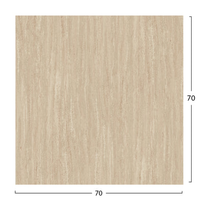 HPL TABLE TOP SQUARE TRAVERTINE 70x70cm