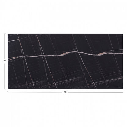 WERZALIT TABLETOP BLACK MARBLE 741 120x80x3.5