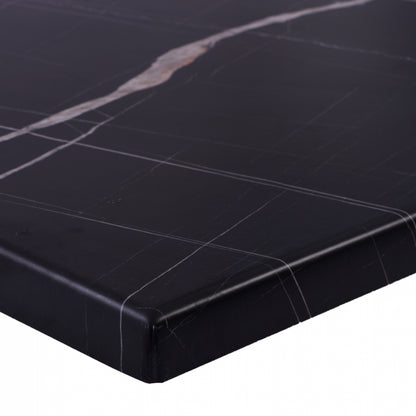 WERZALIT TABLETOP BLACK MARBLE 741 120x80x3.5