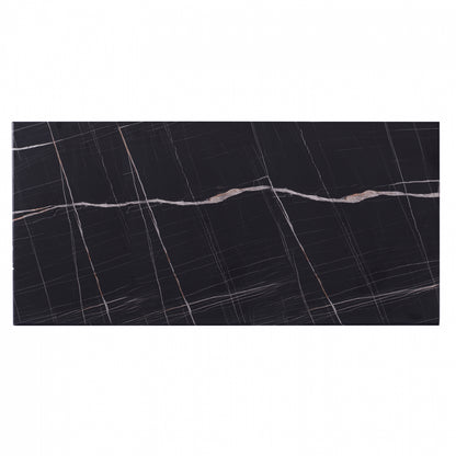 WERZALIT TABLETOP BLACK MARBLE 741 120x80x3.5