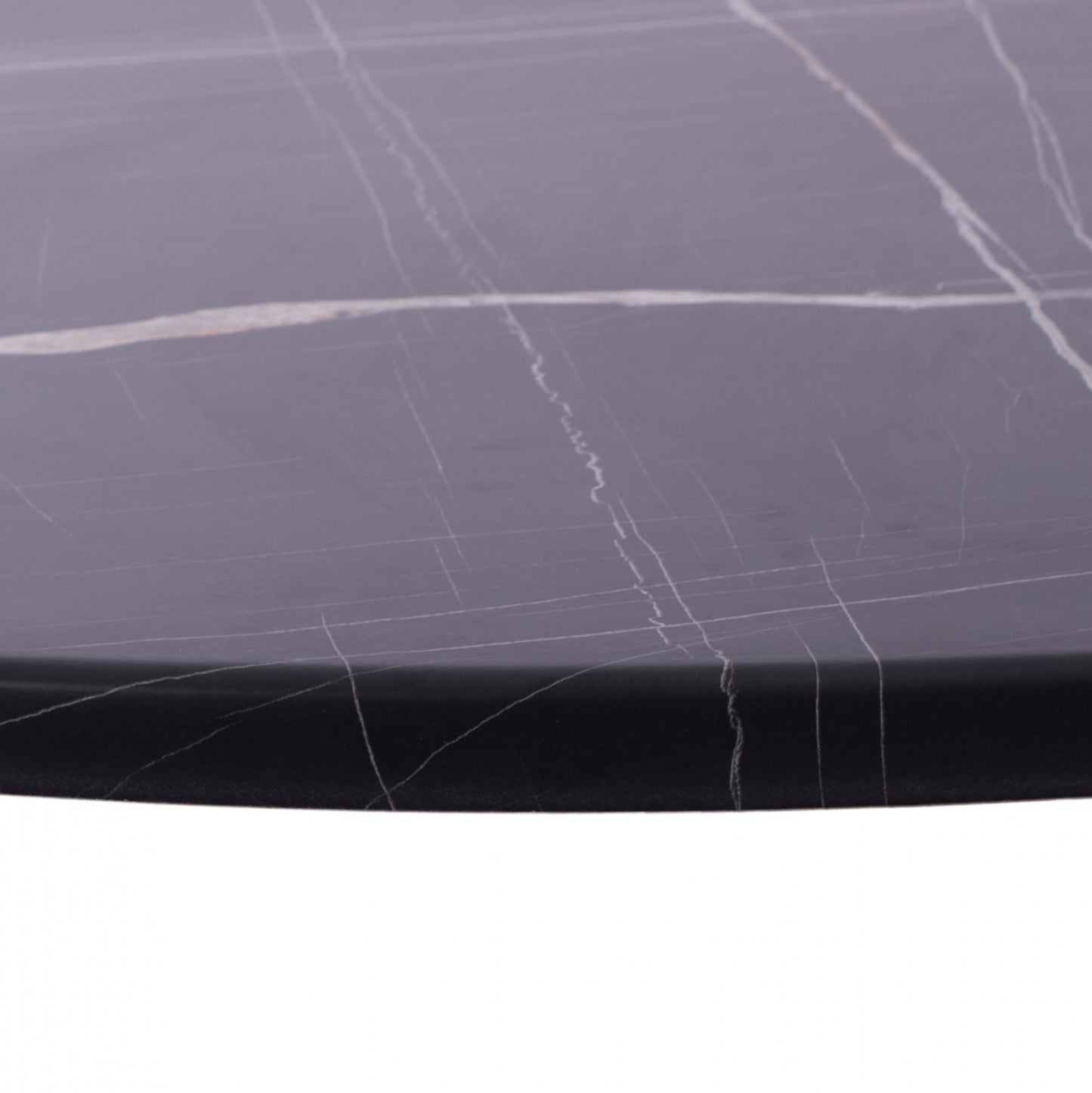 WERZALIT TABLETOP BLACK MARBLE 741 Ø70x2.5