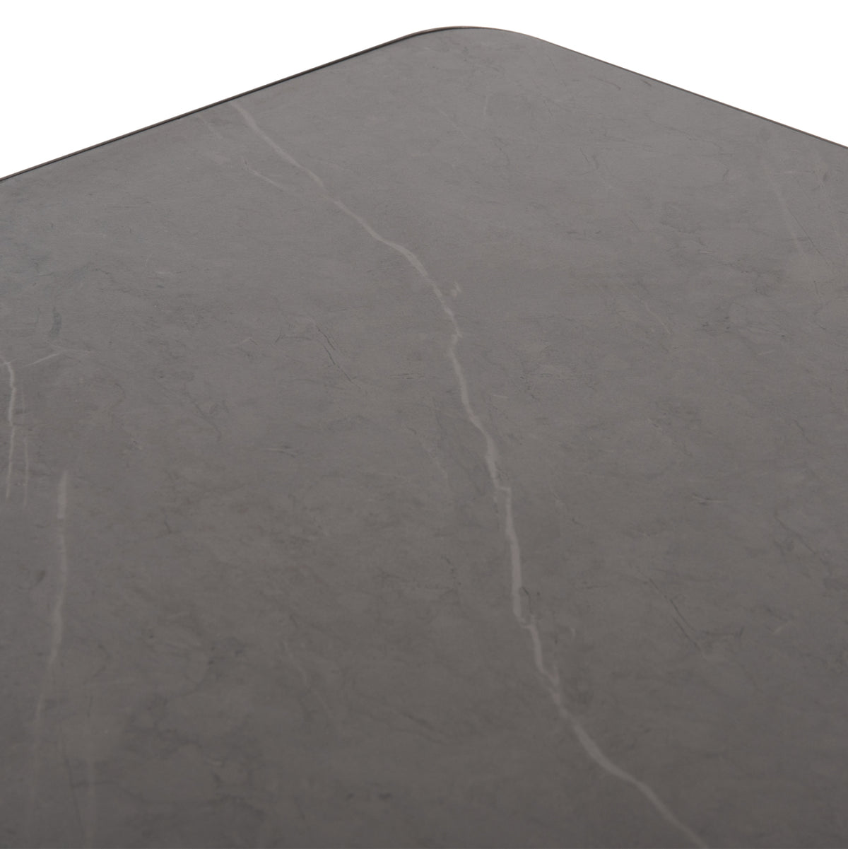 SINTERED STONE TABLE TOP RECTANGULAR ALU FRAME GREY 120x80cm