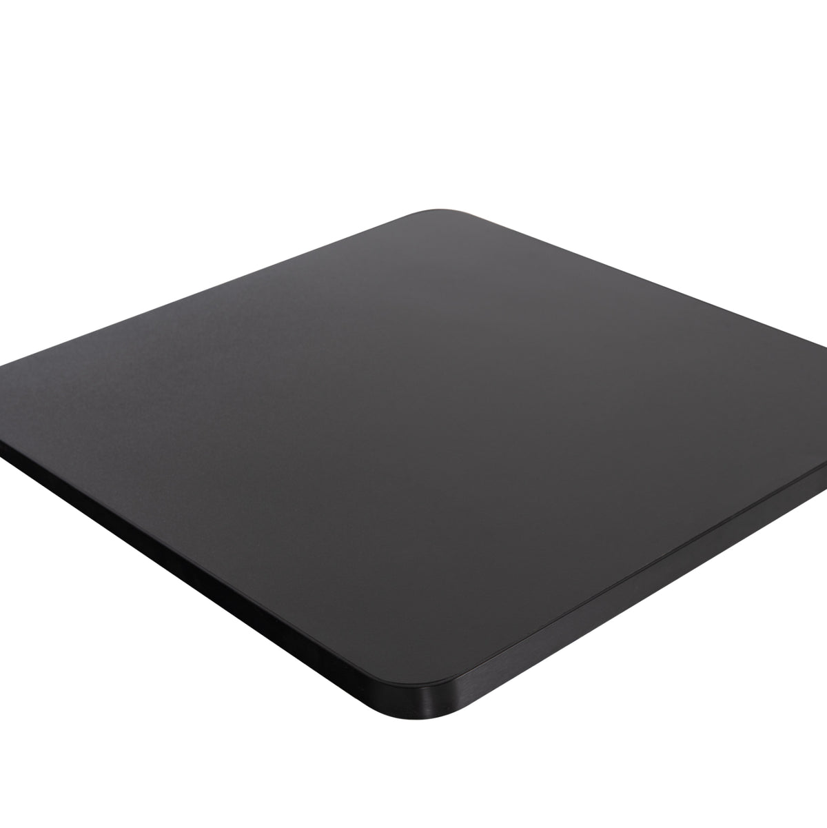 SINTERED STONE TABLE TOP SQUARE BLACK ALU FRAME 70x70cm