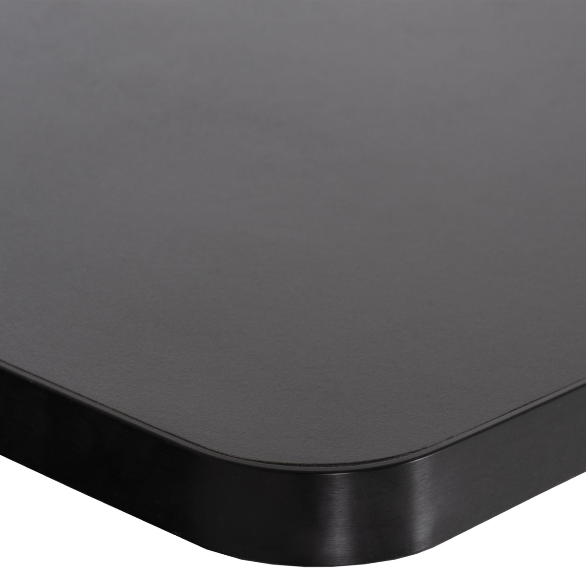 SINTERED STONE TABLE TOP SQUARE BLACK ALU FRAME 70x70cm