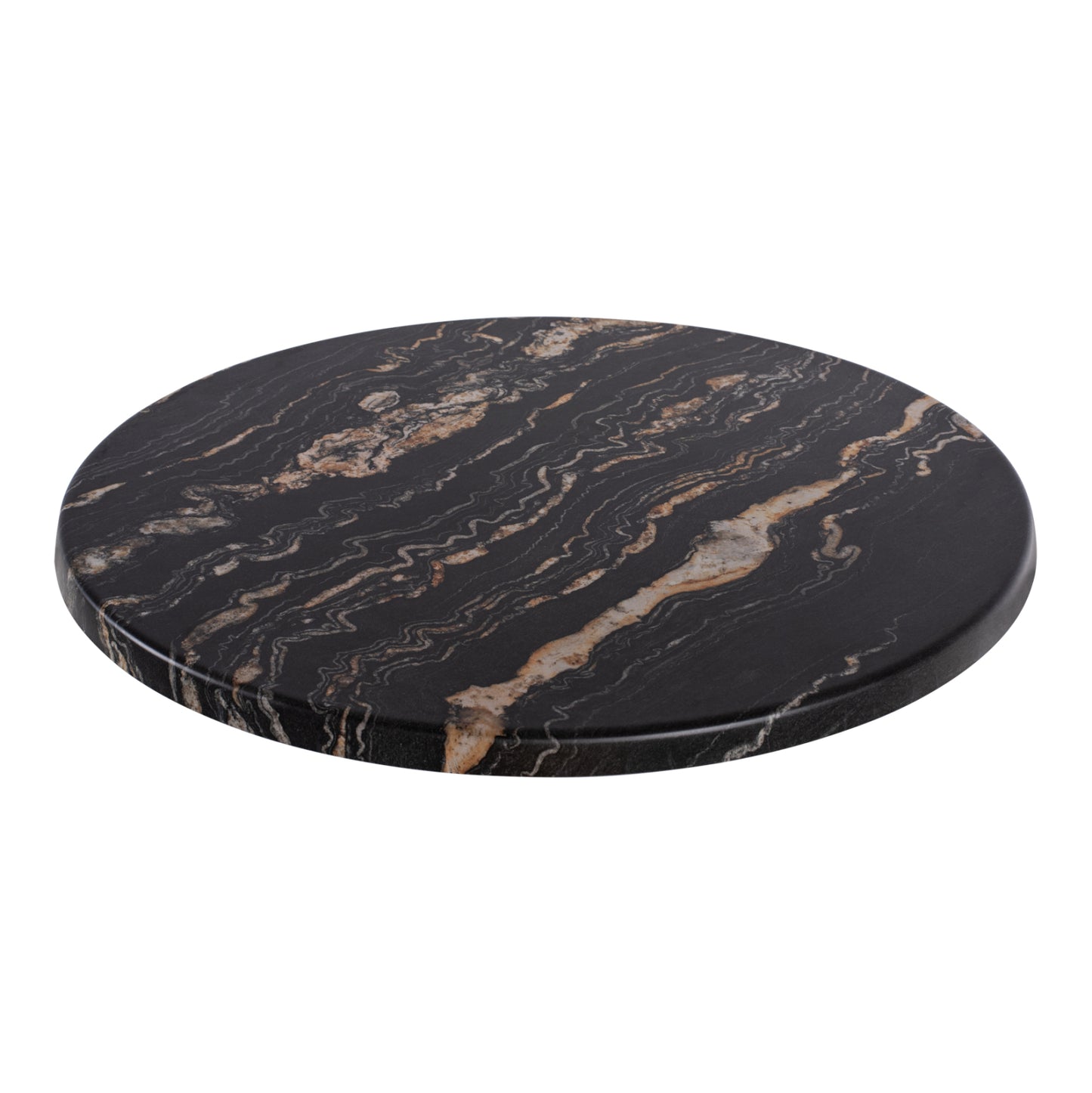 ΕΠΙΦΑΝΕΙΑ ΤΡΑΠΕΖΙΟΥ WERZALIT BLACK GOLD MARBLE Φ60x2.5