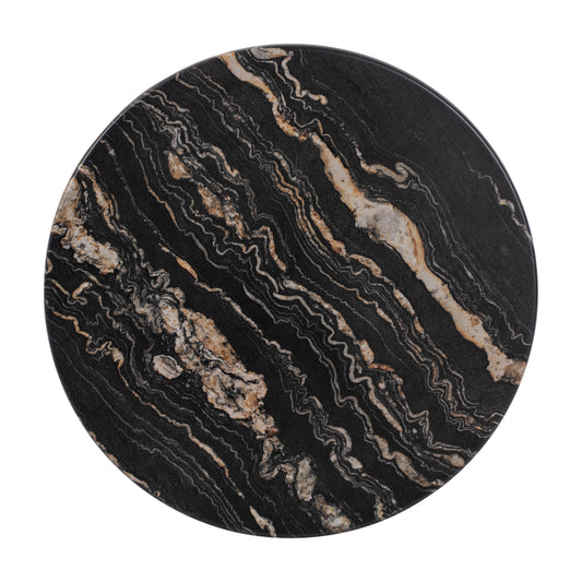 ΕΠΙΦΑΝΕΙΑ ΤΡΑΠΕΖΙΟΥ WERZALIT BLACK GOLD MARBLE Φ60x2.5