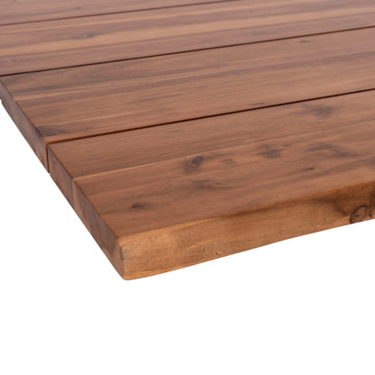 SQUARE ACACIA SOLID WOOD TABLE TOP 80x80x3.5