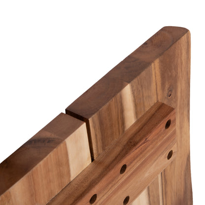 SQUARE ACACIA SOLID WOOD TABLE TOP 80x80x3.5