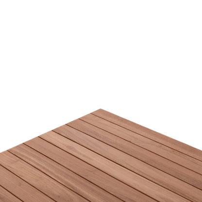 SQUARE TEAK WOOD TABLE TOP NATURAL 60x60x4
