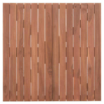 ΕΠΙΦΑΝΕΙΑ ΤΡΑΠΕΖΙΟΥ ΤΕΤΡΑΓΩΝΗ ΞΥΛΟ TEAK ΦΥΣΙΚΟ 70x70x4