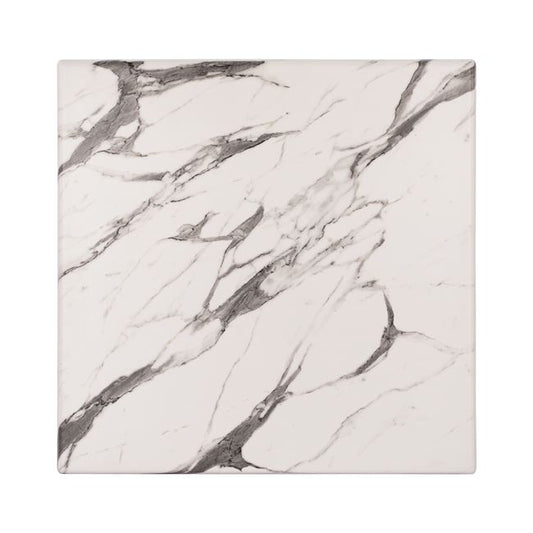 ΕΠΙΦΑΝΕΙΑ ΤΡΑΠΕΖΙΟΥ WERZALIT MARBLE WHITE GREY 5657 70x70x3.5