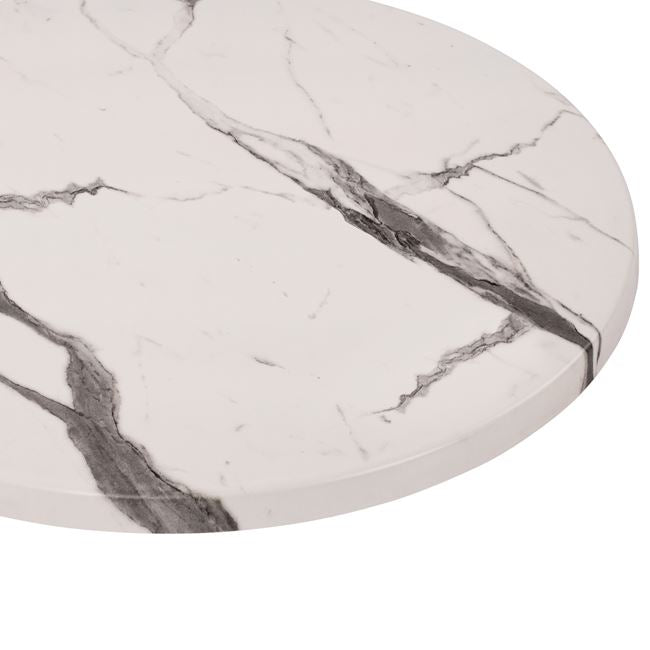 ΕΠΙΦΑΝΕΙΑ ΤΡΑΠΕΖΙΟΥ WERZALIT MARBLE WHITE GREY 5657 Φ70x2.5