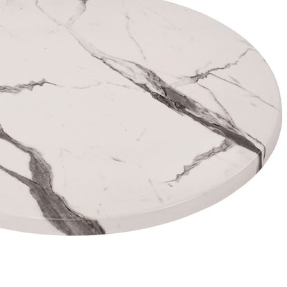 ΕΠΙΦΑΝΕΙΑ ΤΡΑΠΕΖΙΟΥ WERZALIT MARBLE WHITE GREY 5657 Φ70x2.5
