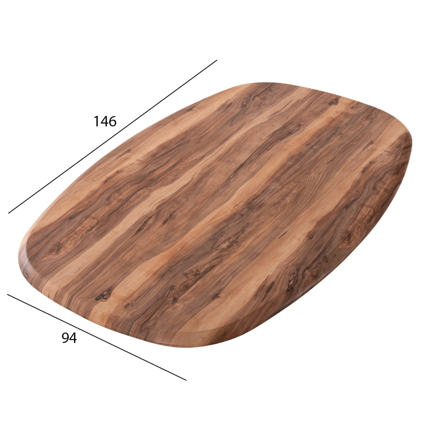 WERZALIT TABLE TOP INDIAN SHESHAM 146x94cm