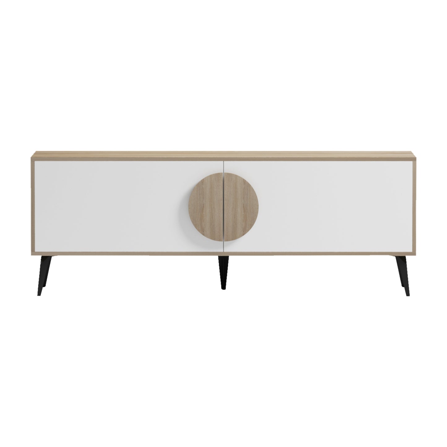 ΕΠΙΠΛΟ ΤΗΛΕΟΡΑΣΗΣ SAVORE ΜΕΛΑΜΙΝΗ SONAMA/ΛΕΥΚΟ 140x35.5x51