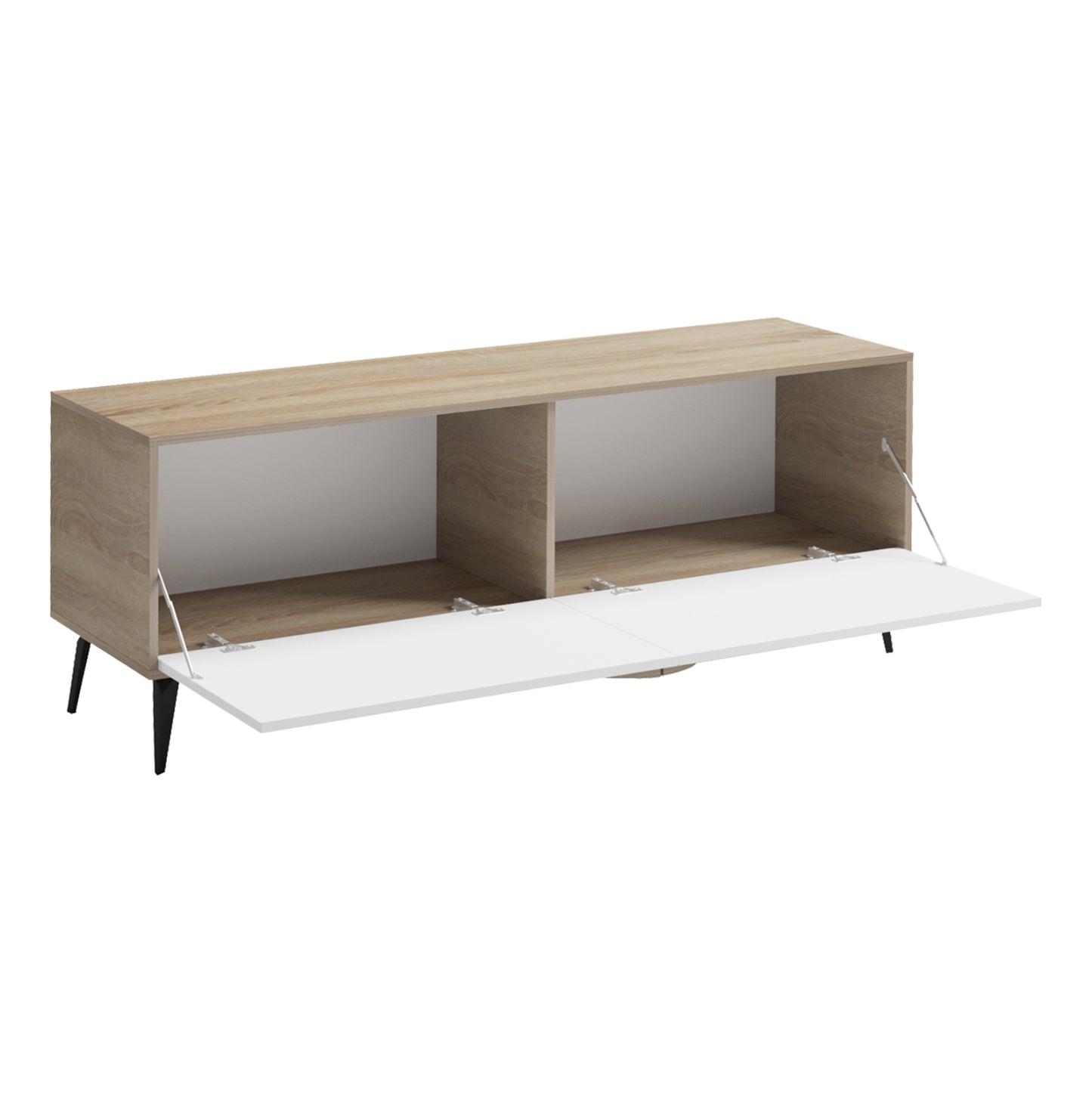 ΕΠΙΠΛΟ ΤΗΛΕΟΡΑΣΗΣ SAVORE ΜΕΛΑΜΙΝΗ SONAMA/ΛΕΥΚΟ 140x35.5x51