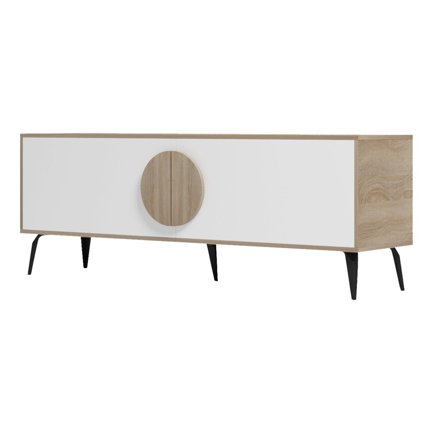 ΕΠΙΠΛΟ ΤΗΛΕΟΡΑΣΗΣ SAVORE ΜΕΛΑΜΙΝΗ SONAMA/ΛΕΥΚΟ 140x35.5x51