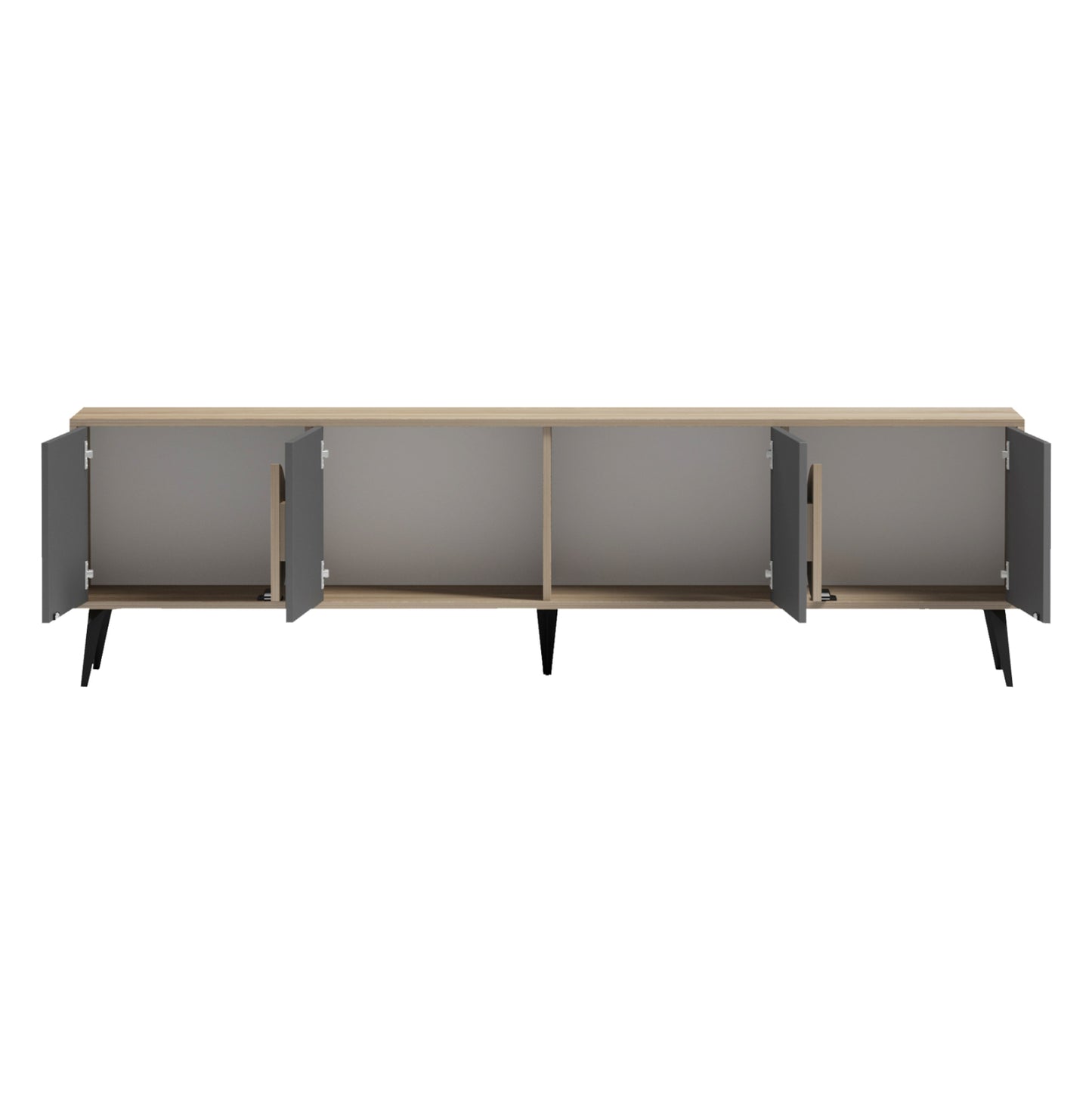 ΕΠΙΠΛΟ ΤΗΛΕΟΡΑΣΗΣ SAVORE ΜΕΛΑΜΙΝΗ SONAMA ΓΚΡΙ 180x35.5x51