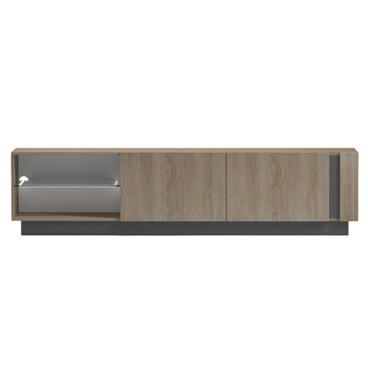 ΕΠΙΠΛΟ ΤΗΛΕΟΡΑΣΗΣ NOURISHE ΜΕΛΑΜΙΝΗ SONAMA ΓΚΡΙ 186x35x46