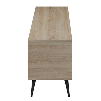 ΕΠΙΠΛΟ ΤΗΛΕΟΡΑΣΗΣ CATERRA ΜΕΛΑΜΙΝΗ SONAMA/ΛΕΥΚΟ 180x35.5x48