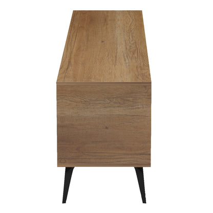 ΕΠΙΠΛΟ ΤΗΛΕΟΡΑΣΗΣ CATERRA ΜΕΛΑΜΙΝΗ ΦΥΣΙΚΟ MOORE STONE 180x35.5x48