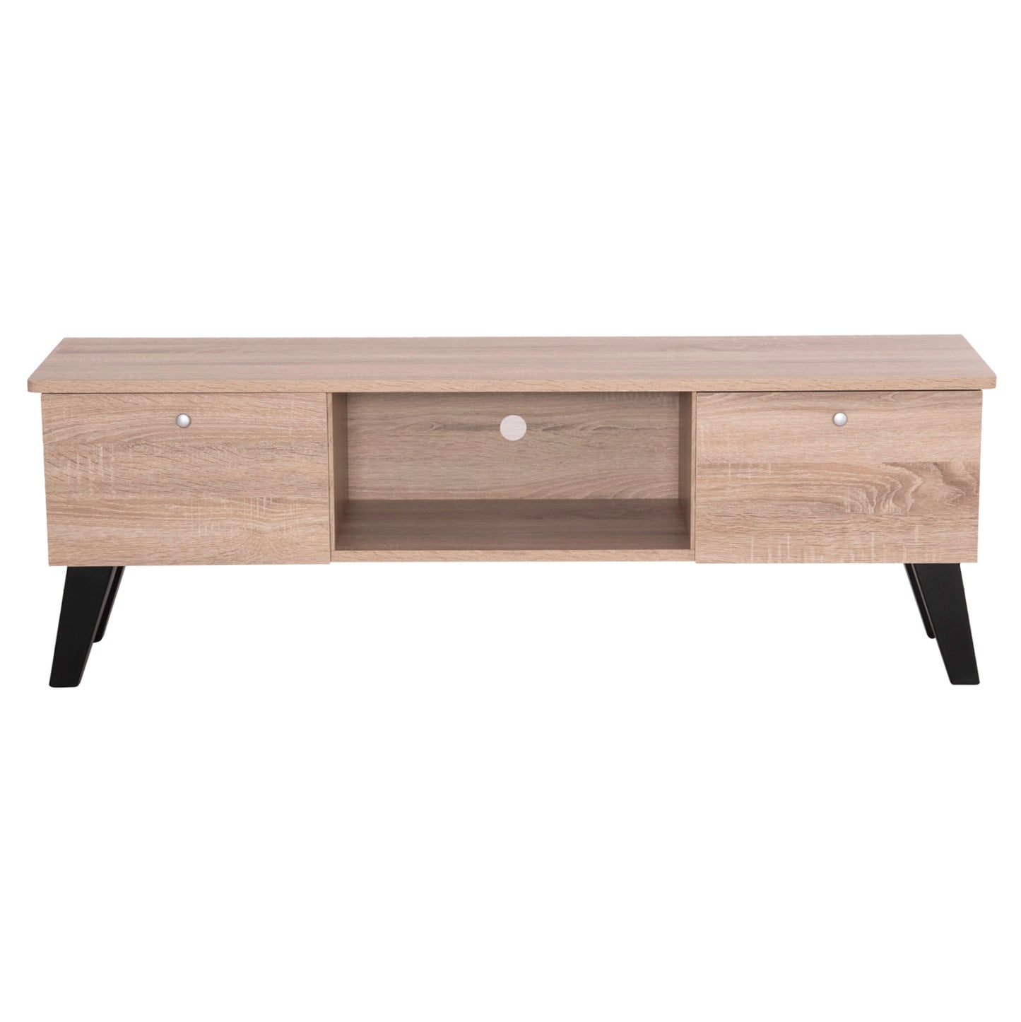 TV UNIT IREN MELAMINE IN SONAMA OAK BLACK 120x32.5-34x41